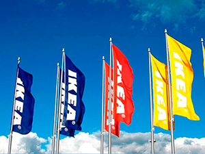 Флаги с логотипом на заказ