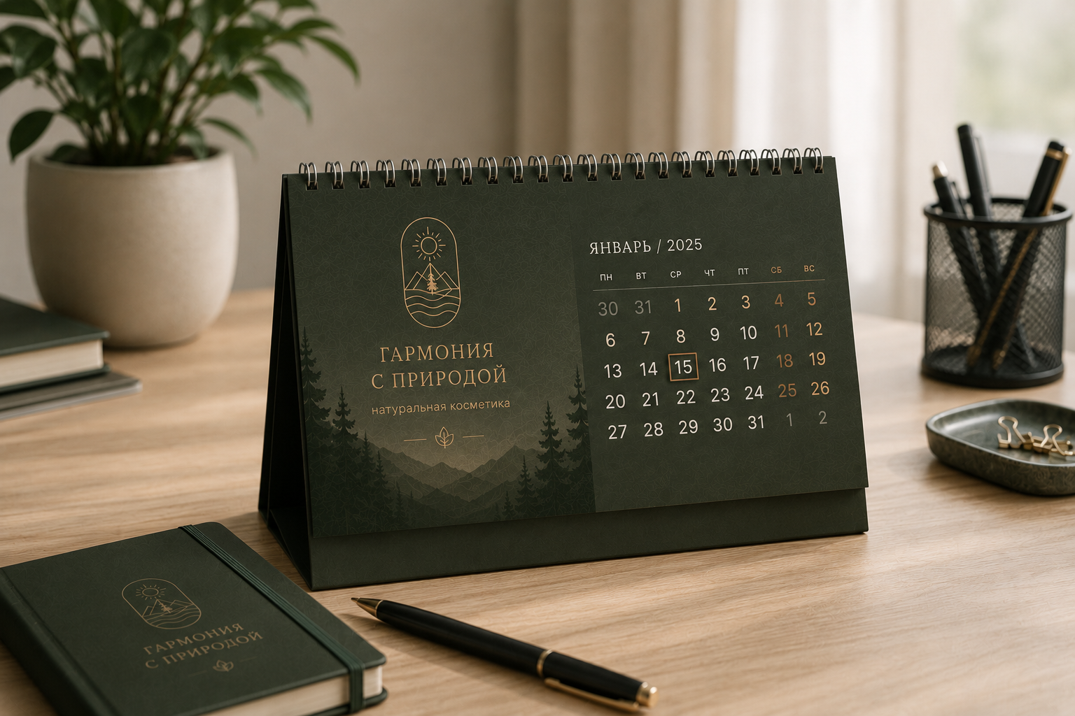 Настольные календари «Домик»
