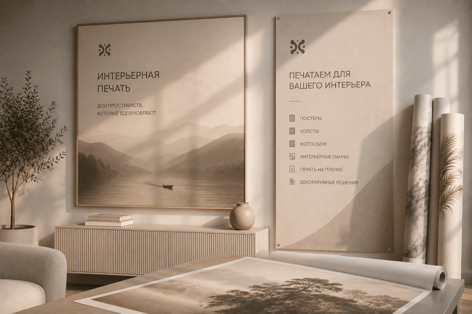 Интерьерная печать