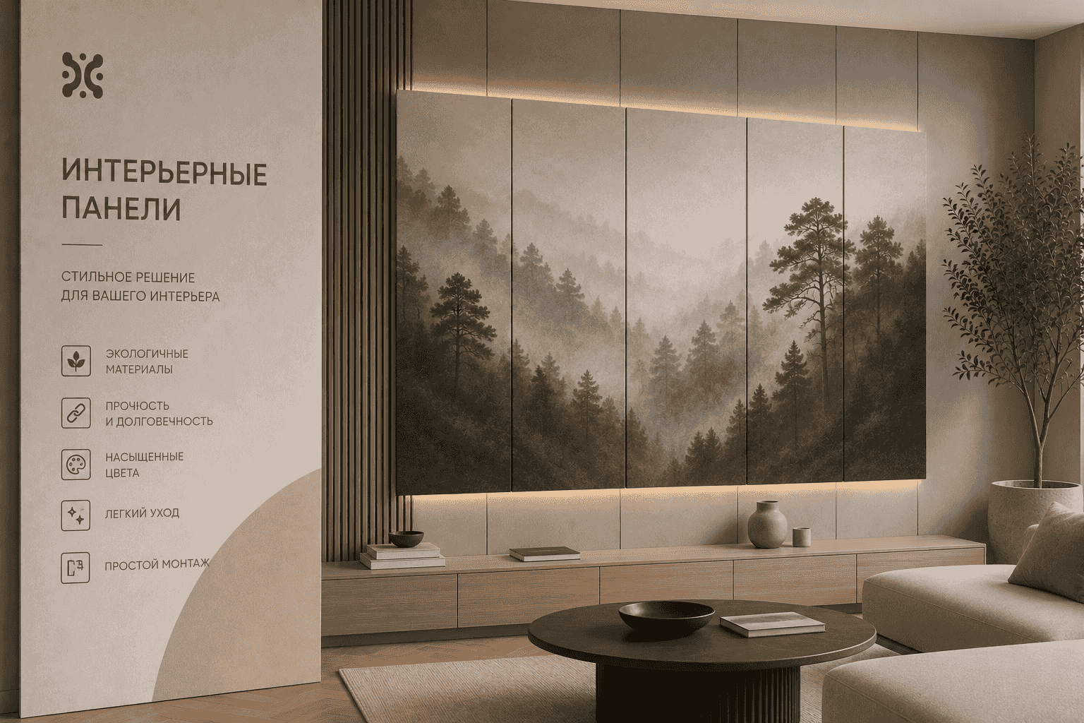 Интерьерные панели